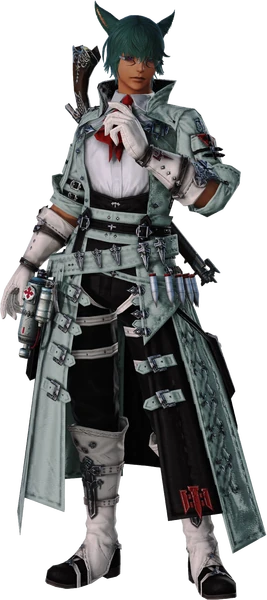 Koana from FFXIV render