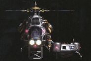 B1 Beta Shinra Helicopter Front FFVII Art