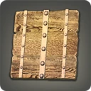 Dated Square Maple Shield