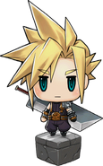 Cloud's portrait.