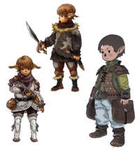 Player Lalafell FFXIV Art 2