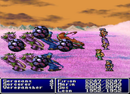 Silence cast on all enemies in Final Fantasy II (PS).