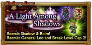 Global event banner for "A Light Among Shadows".