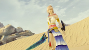 Yuna's Gunner dressphere in Lightning Returns: Final Fantasy XIII.