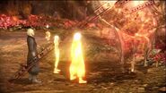 Serah and noel step into time gate