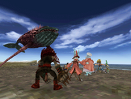 Amarant as a zombie in Final Fantasy IX.