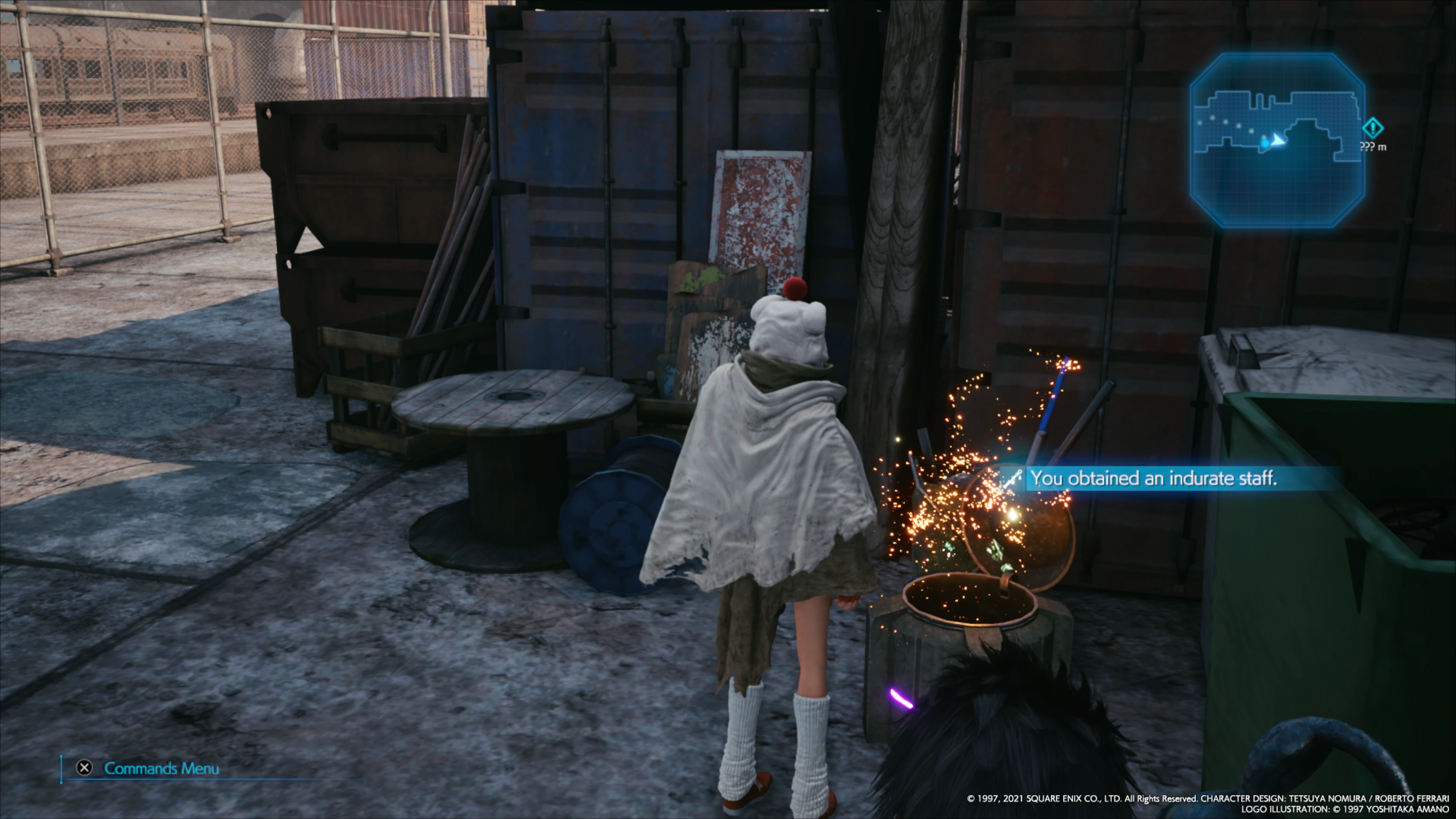 Indurate Staff location from FFVIIR INTERmission