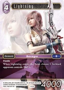 Lightning [1-142R] Opus series card.