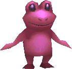 Toad render for Rosa in Final Fantasy IV (iOS).