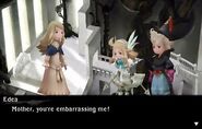 Mahzer embarrassing Edea.