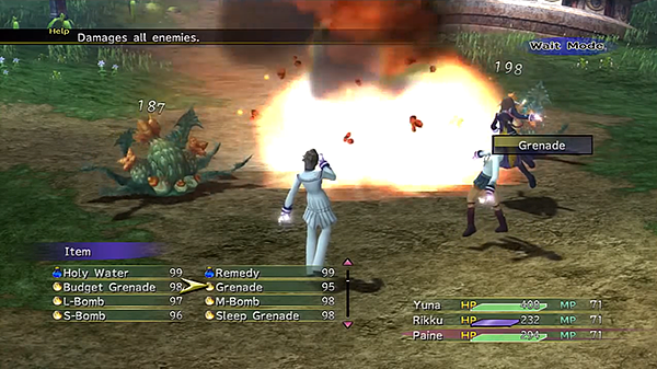 Final Fantasy X-2  (PS2) Gameplay 