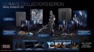 Final Fantasy XV deluxe edition and collector's edition