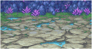 Jade Passage battle background in Final Fantasy II (GBA).
