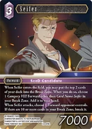 Seifer [22-079L] Hidden Hope series card.