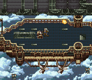 FFVI SNES Battle over the Floating Continent