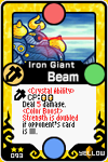 Iron Giant Beam