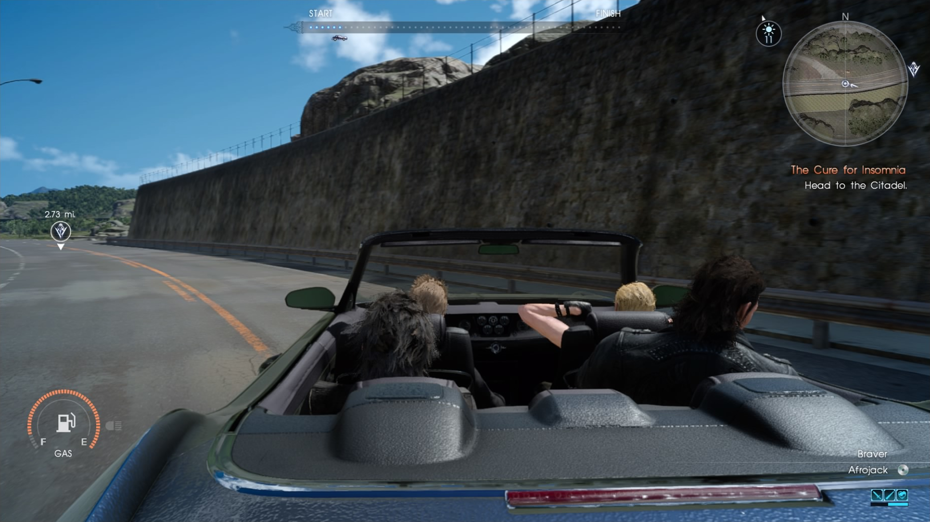 Final Fantasy XV: Reveladas as músicas que poderão ouvir no carro