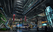 Shinra Building lobby.