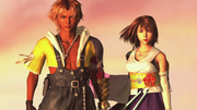 Tidus Yuna Before Fighting Sin