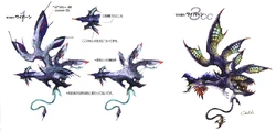 Concept art (left).