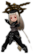 Magnolia as a Time Mage in Bravely Second: End Layer.