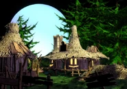 Black Mage Village Roozbeh 8.jpg (82 KB) CG art of Final Fantasy IX backgrounds by Behrooz Roozbeh.