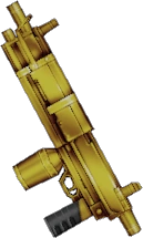 EX Mode Machine Gun in Dissidia 012 Final Fantasy.
