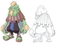 Dwarf male in Final Fantasy IX.