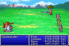 Ice Lance in Final Fantasy II (GBA).
