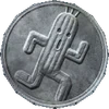 Silver Cactuar Coin