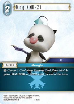 Mog (XIII-2) [5-153S] Opus series card.