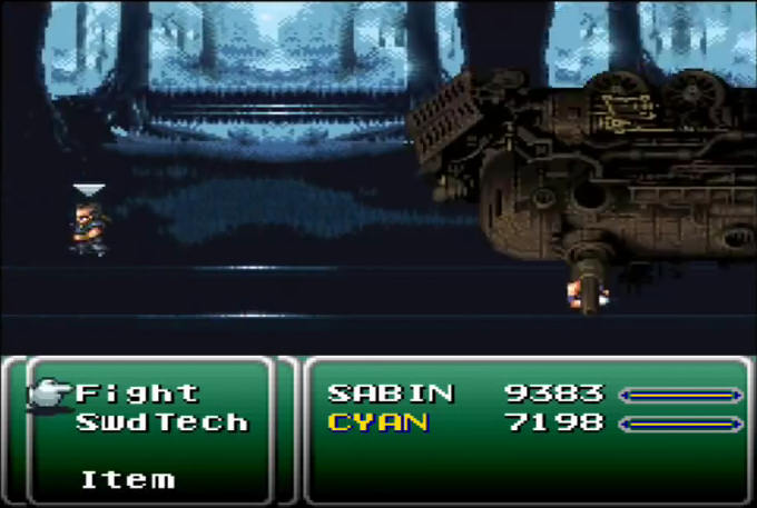 Final Fantasy 6 remaster flubs the famous train suplex