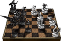 Chess game in Ghost Square.