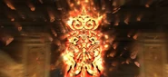 Belias's Glyph as seen after his crystal has shattered.