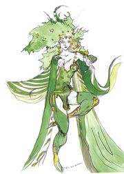 FFIV-Rydia artwork