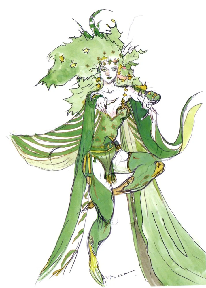 FFIV-Rydia artwork