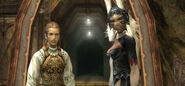 Fran with Balthier.