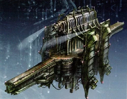 Hanging Edge bridge concept art.