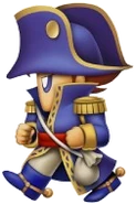 Artwork of Bartz as a Cannoneer.
