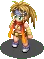 Rikku's Thief sprite in Final Fantasy Tactics S.