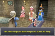 Black Mage in the 3D remake for smartphones.