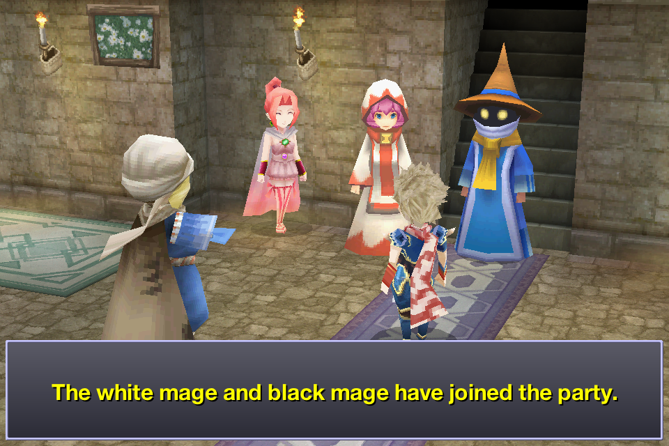 white mage and black mage