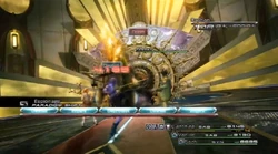 Lightning under Doom in Final Fantasy XIII.