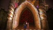 FFXIII-2 Sealed Serendipity.png (2.69 MB) Noel and Serah at the sealed entrance to Serendipity.