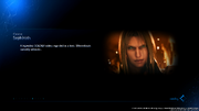 Sephiroth loading screen from FFVII Remake