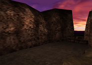 Cosmo Area Dirt battlefield in Final Fantasy VII.