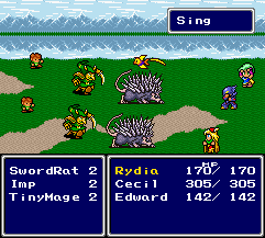 Final Fantasy IV (SNES).