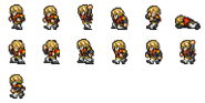 Set of Trey's sprites.