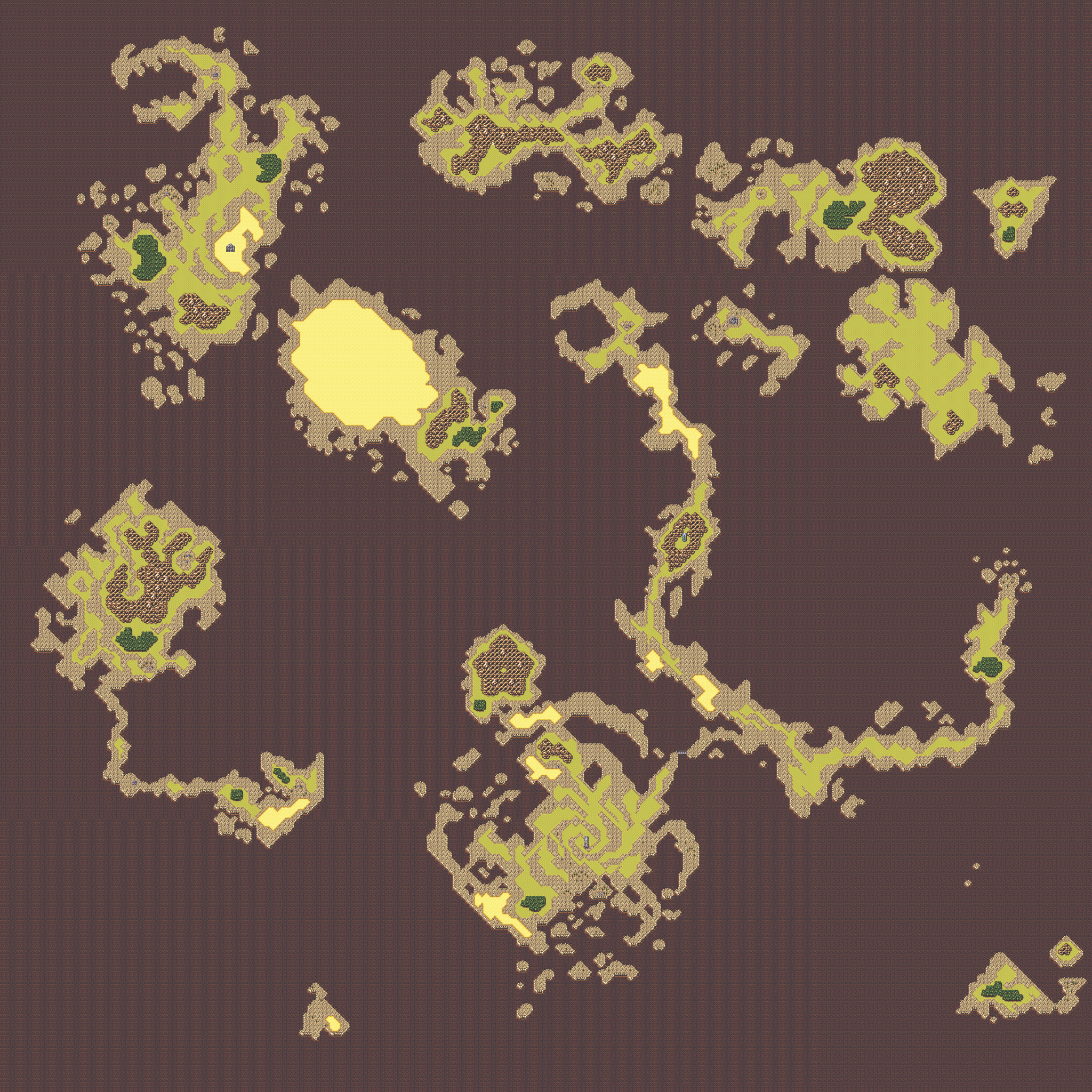 World Of Ruin Map World Of Ruin (Final Fantasy Vi) | Final Fantasy Wiki | Fandom