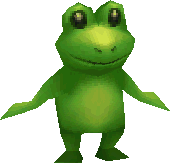 Toad render for Palom in Final Fantasy IV (iOS).